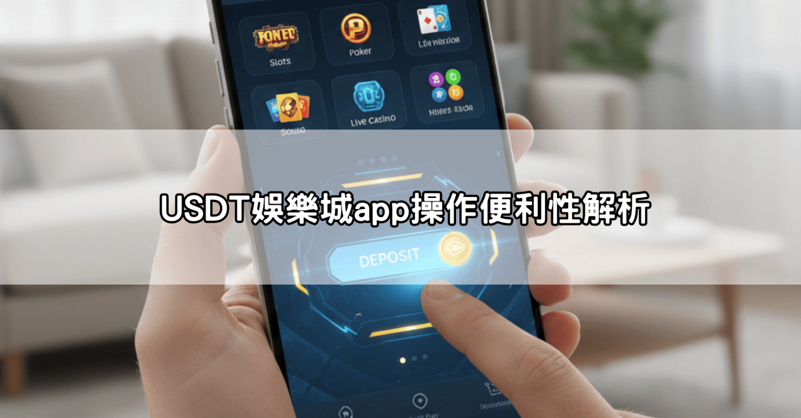 USDT娛樂城app操作便利性解析