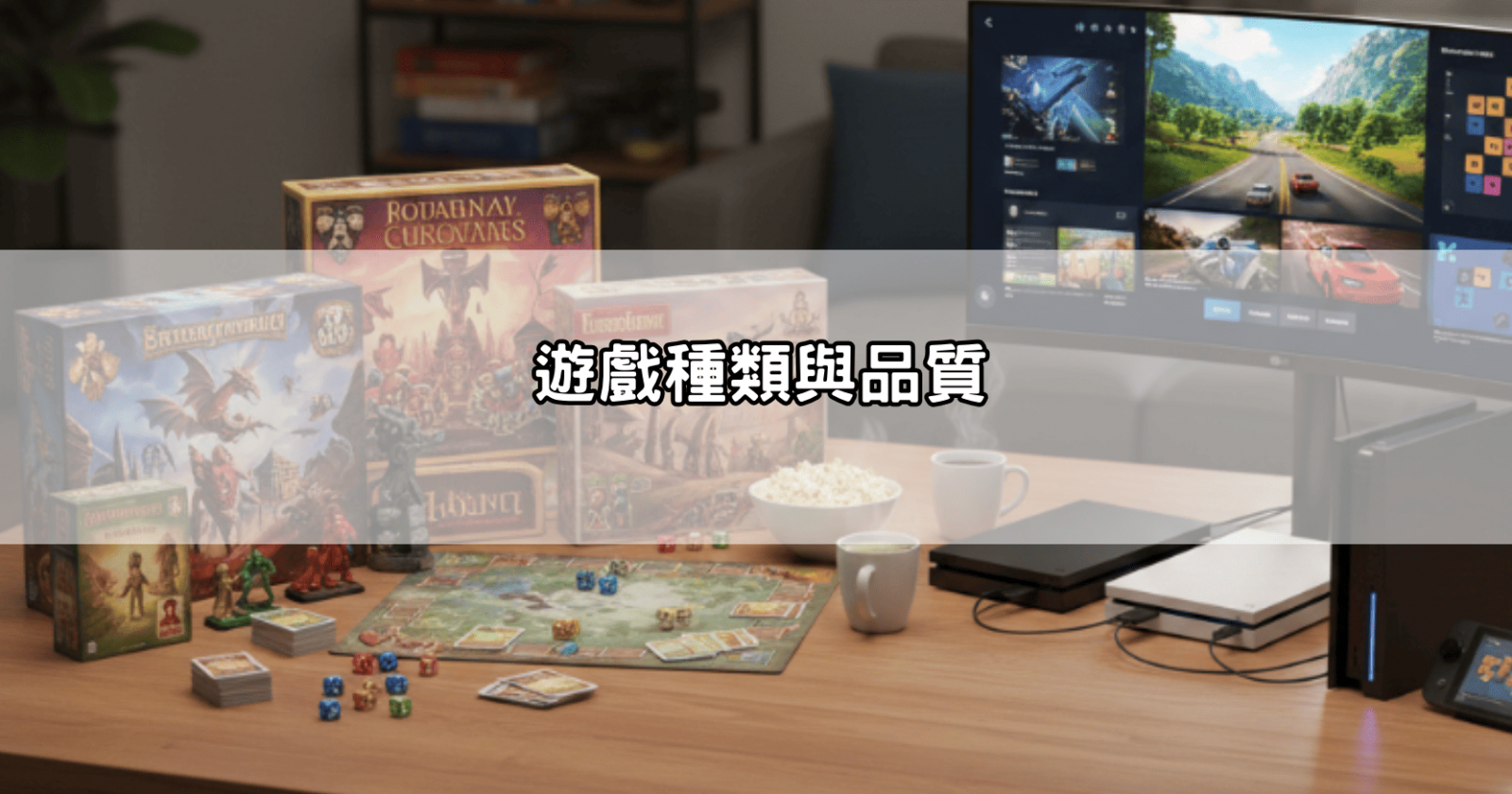 遊戲種類與品質
